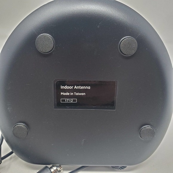 Onn Indoor HDTV Antenna NEW 0NA16AV002 Black Built-In Coax Cable - Picture 4 of 8